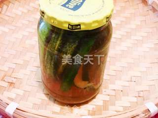 黄瓜小咸菜的做法步骤:5