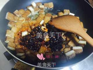 自制惹嘴小零食-香辣豆干的做法步骤:5