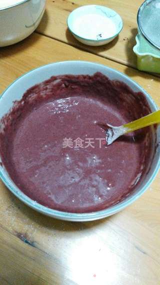 红丝绒蛋糕的做法步骤:4