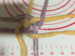 彩色绣球馒头的做法步骤:7
