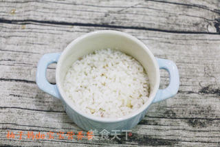 鲜虾芝士焗饭的做法步骤:7