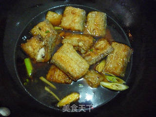 豆豉辣酱烧带鱼的做法步骤:9