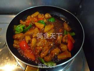 菠萝古老肉的做法步骤:14
