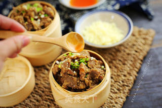 粉蒸牛肉的做法步骤:9