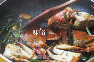 爆炒香辣蟹的做法步骤:7