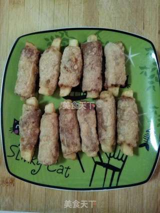 茄汁土豆肉卷的做法步骤:13