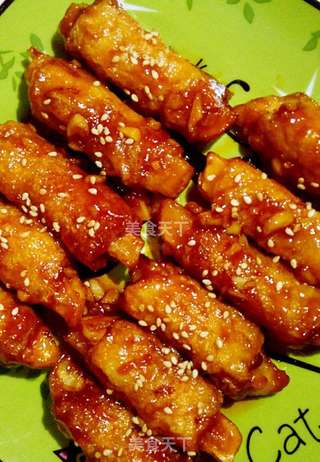 茄汁土豆肉卷的做法步骤:17