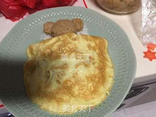 盖被子睡觉的小熊咖喱饭的做法步骤:16
