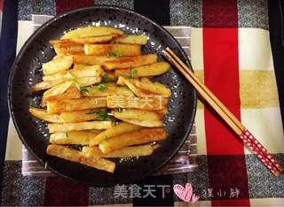 香酥土豆条的做法步骤:9