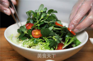 夏日利尿马齿苋沙拉的做法步骤:4