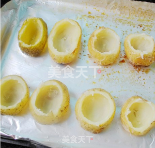 芝士薯碗的做法步骤:4