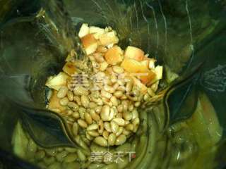 苹果熟豆豆浆的做法步骤:4
