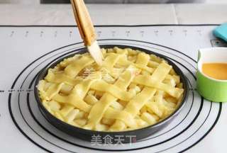 酸酸甜甜苹果派的做法步骤:11