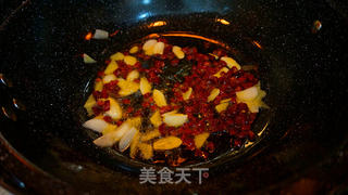 韭菜肉酱面------天凉好个秋的做法步骤：7