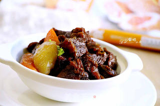 土豆烧牛腩的做法步骤:14