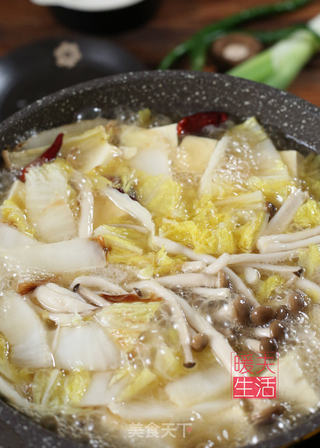 白菜豆腐汤的做法步骤:6