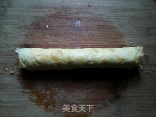 富贵黄金肉松卷的做法步骤：10