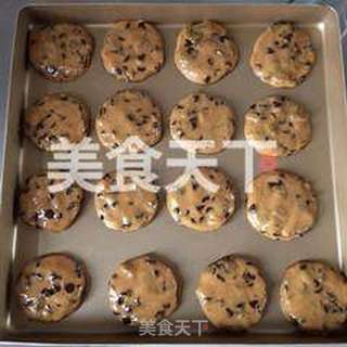 葡萄干巧克力软曲奇的做法步骤:8