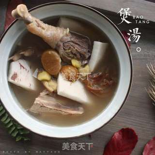 椰子板栗煲鸡的做法步骤:10