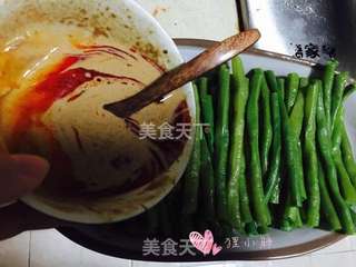 麻酱长豆角的做法步骤:6