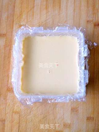鲍汁极品豆腐的做法步骤:3