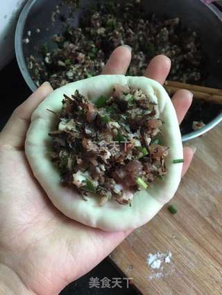 梅干菜肉饼的做法步骤:5