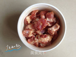 面包机版排骨糯米饭的做法步骤:5