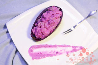 紫薯沙拉船的做法步骤:6