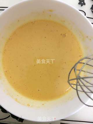 #柏翠大赛#沙棘汁酸奶戚风的做法步骤:4