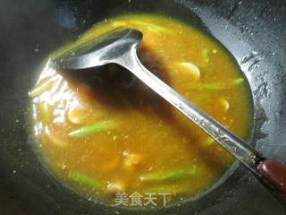 虾仁芦笋蘑菇羹 的做法步骤：11