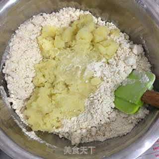 咸味土豆饼干的做法步骤:4