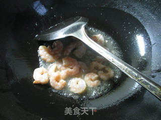 虾仁芦笋蘑菇羹 的做法步骤：4