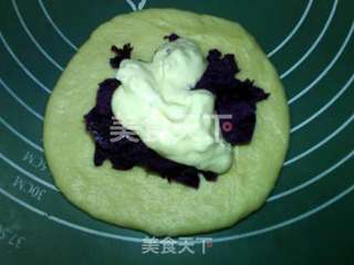 #柏翠大赛#紫薯乳酪面包的做法步骤:13