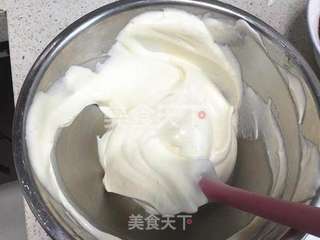 #柏翠大赛#双色拉花戚风蛋糕的做法步骤:11