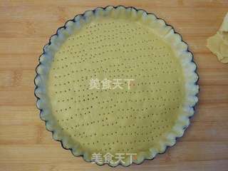 #柏翠大赛#章鱼桑葚派的做法步骤:4
