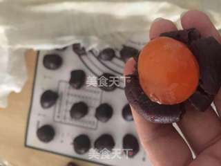 #柏翠#双色蛋黄酥的做法步骤:3