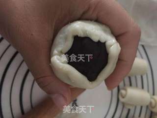 #柏翠#双色蛋黄酥的做法步骤：10