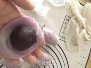 #柏翠#双色蛋黄酥的做法步骤：19
