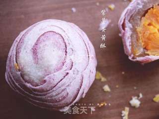 #柏翠#双色蛋黄酥的做法步骤：26