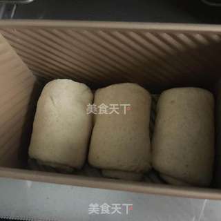 ＃柏翠大赛＃无黄油版北海道吐司（直接法）的做法步骤：4
