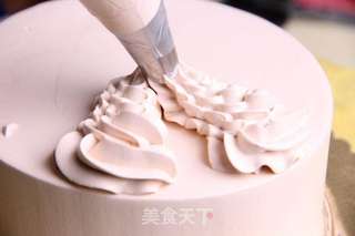 美味的生日戚风蛋糕的做法步骤:22