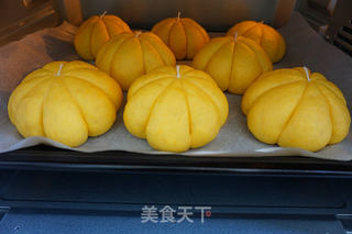 #柏翠大赛#南瓜餐包的做法步骤:18