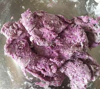 紫薯双色馒头的做法步骤：3