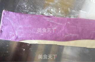 紫薯双色馒头的做法步骤：11