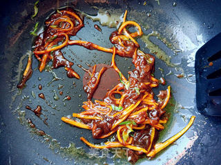 酱烧茄条的做法步骤:3