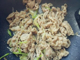 葱爆羊肉的做法步骤:6