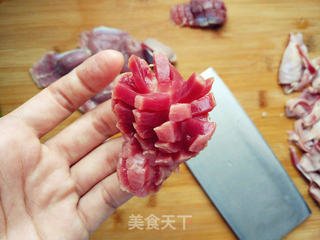 辣炒鸡胗的做法步骤:3