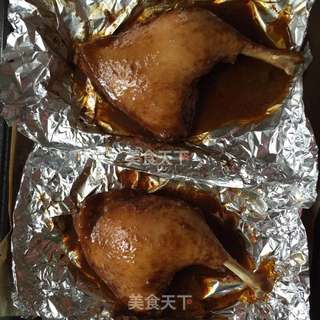 叉烧鸭腿的做法步骤:7