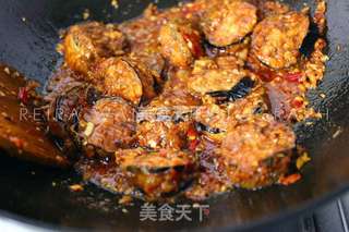 超下饭家常菜:鱼香茄盒的做法步骤:9