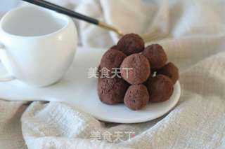 伯爵茶黑松露巧克力球的做法步骤:9